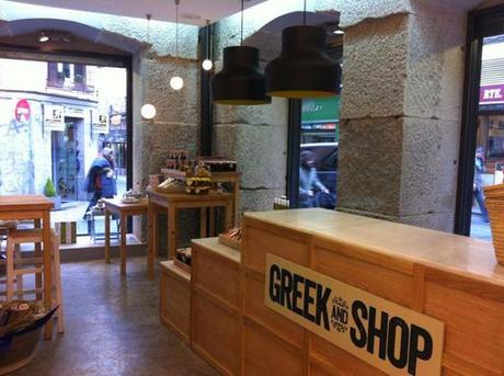 Gastronomía helena en Greek and Shop