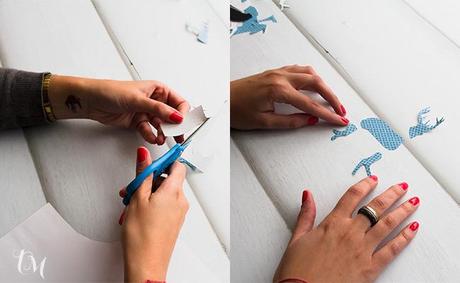 recortando animales de papel recortando animales de papel para manualidad