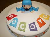 Pocoyo fondant cake