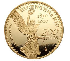 200 Pesos Bicentenario: La moneda de Oro mexicana de 1kg