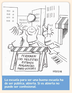 “Una escuela para ser escuela ha de ser pública” Francesco Tonucci