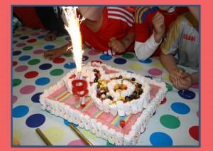 Tarta Chuches XIX. 8 años