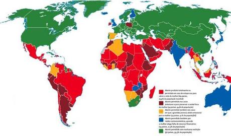 ¿Aborto vs Natalidad? Situación legal del aborto en el mundo
