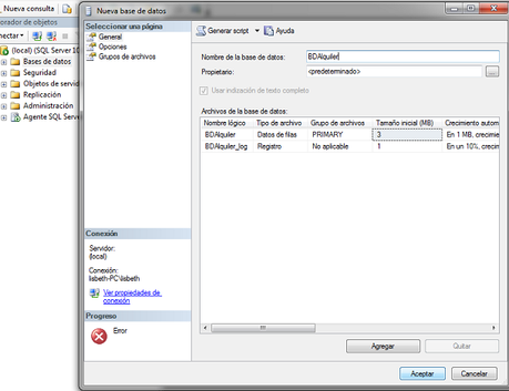 Añadiendo nombre a la base de datos Añadiendo nombre a la base de datos