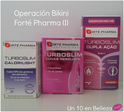 Operación Bikini con Forté Pharma (I)