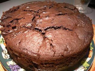 PASTEL DE CHOCOLATE Y PERAS