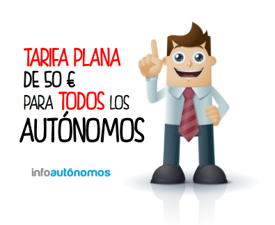 Razones para extender la tarifa plana de 50 euros a todos los autónomos y no sólo a los jóvenes tarifa 50 euros autonomos