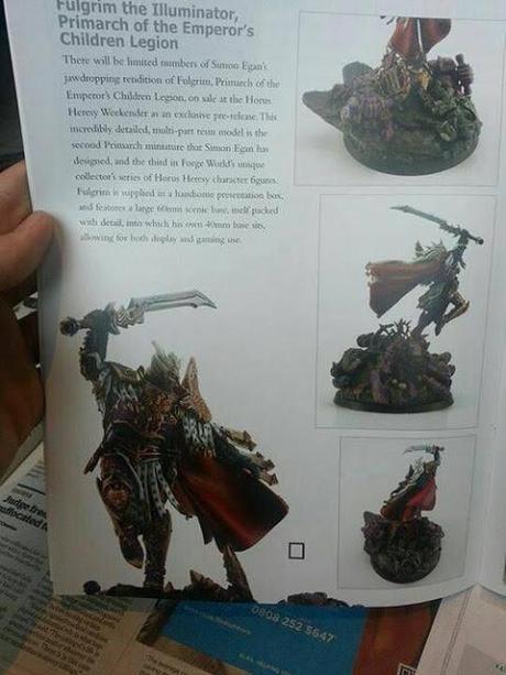 Dos Fulgrim en el Weekender de Horus Heresy Dos Fulgrim en el Weekender de Horus Heresy