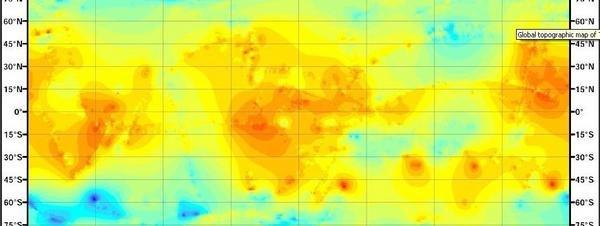 Mapa Topografico Titan