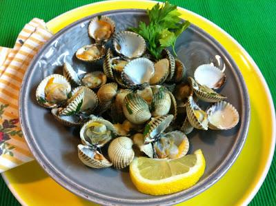 Berberechos Al Ajillo Con Limón