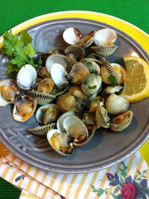Berberechos Al Ajillo Con Limón