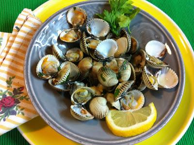 Berberechos Al Ajillo Con Limón
