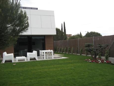 A-cero presenta la vivienda piloto de La Finca Las Marías ya ajardinada