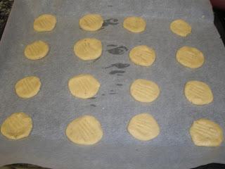 Pastas de mantequilla y avellana