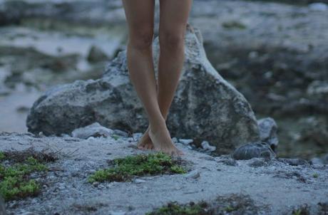 Mónica Sors bikini Caribbean beach 