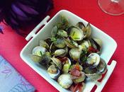 Berberechos vapor limón jamón Lékué