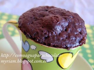 BROWNIE DE CHOCOLATE EN TAZA EN 5 MINUTOS.