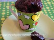 Brownie chocolate taza minutos.