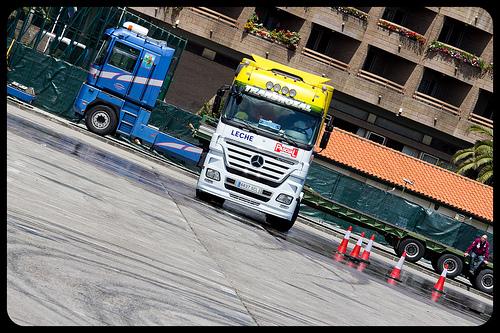 Primera concentración camiones