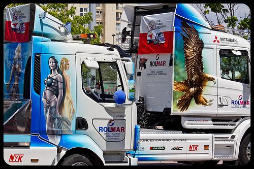 Primera concentración camiones