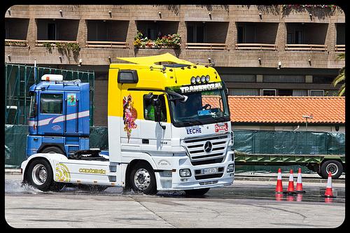 Primera concentración camiones