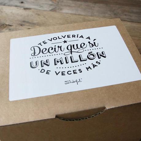 SORTEO Mr. Wonderful: Kit de Aniversario + Lámina 