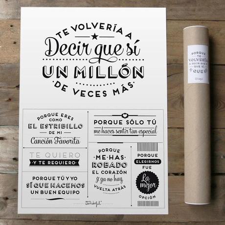 SORTEO Mr. Wonderful: Kit de Aniversario + Lámina 