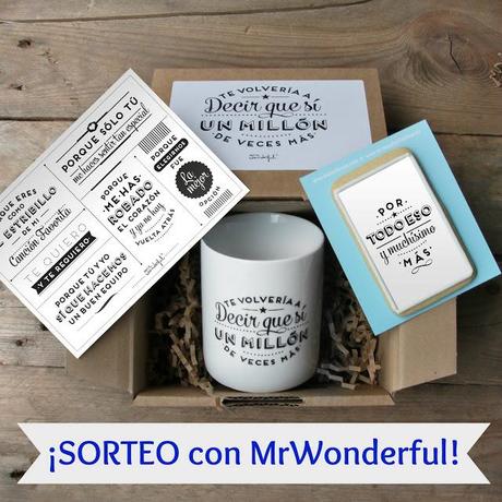 SORTEO Mr. Wonderful: Kit de Aniversario + Lámina 