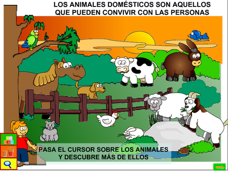 Recursos: TICs sobre los animales domésticos y de la granja