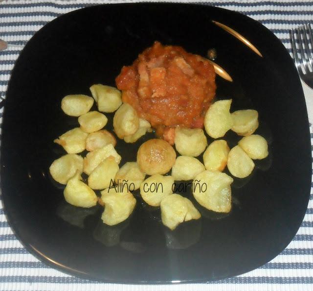 MERLUZA EN SALSA DE VIEIRA