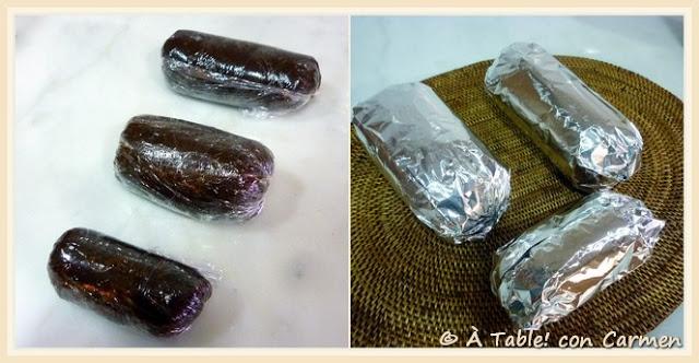 Salchichón de Chocolate