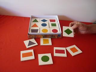 juego de forma para hacer series y clasificar