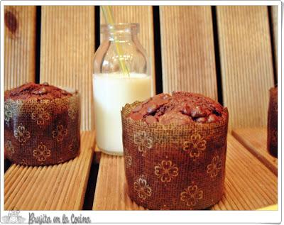 Muffins de chocolate by Starbucks