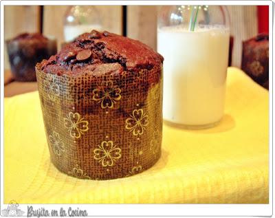 Muffins de chocolate by Starbucks