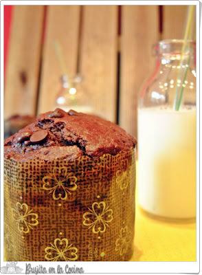 Muffins de chocolate by Starbucks