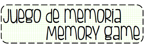 Juego de memoria/Memory game: Mundo Pirata