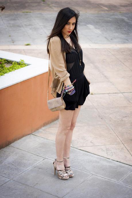 Black Short BodySuite