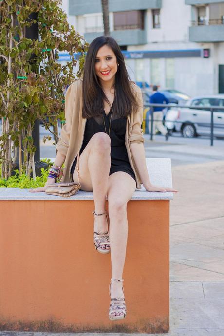 Black Short BodySuite