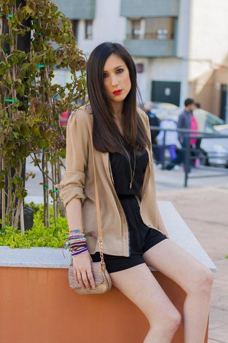 Black Short BodySuite