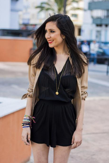 Black Short BodySuite