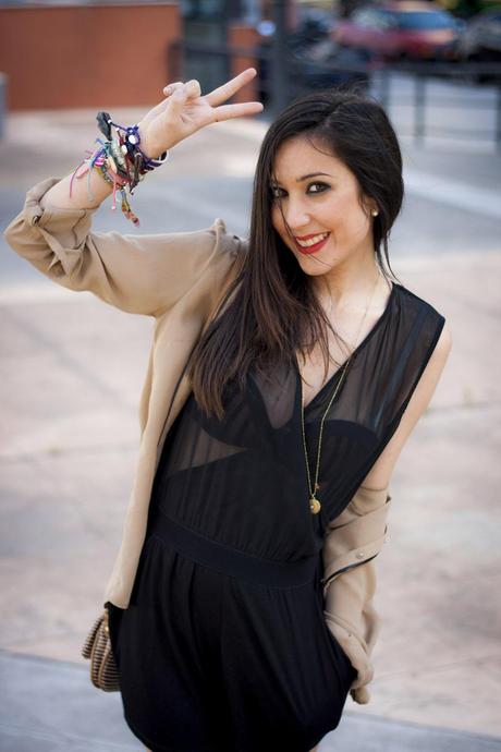 Black Short BodySuite