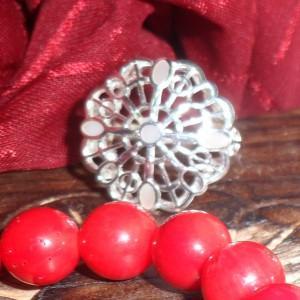 Anillo de Plata con nácar