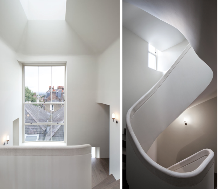 George Romney Studio stairs, 6a Architects: Remodelista