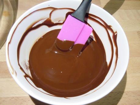 Pirámide de chocolate y crema de mango - Mi 1º Desafío en la Cocina