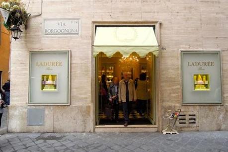 Ladurée y sus macarons en Roma
