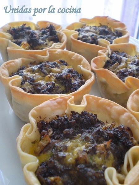 Cestas de Morcilla y Manzana