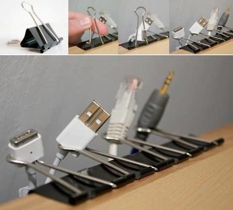 Felices ·IDEAS· I - Organizar cables