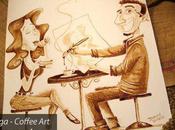 Coffee Art: Pintando café