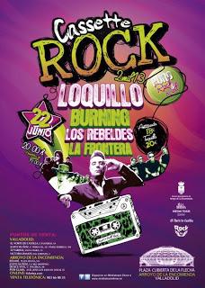 Cassette Rock: Loquillo, Burning, Los Rebeldes y La Frontera