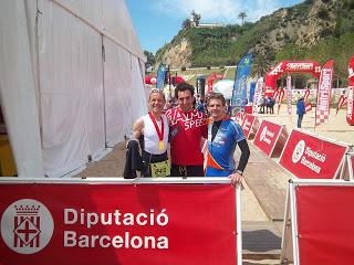 Voluntarios de la Half Challenge Calella